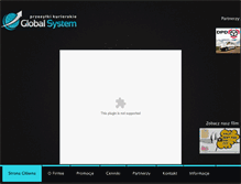 Tablet Screenshot of globalsystem.info